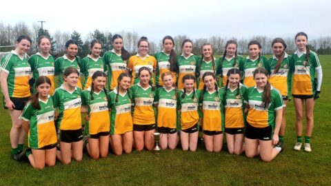 Kildress Wolfe Tones U15 Ladies are County Tyrone Grade 1 Féile Champions for the Third Year in a row.